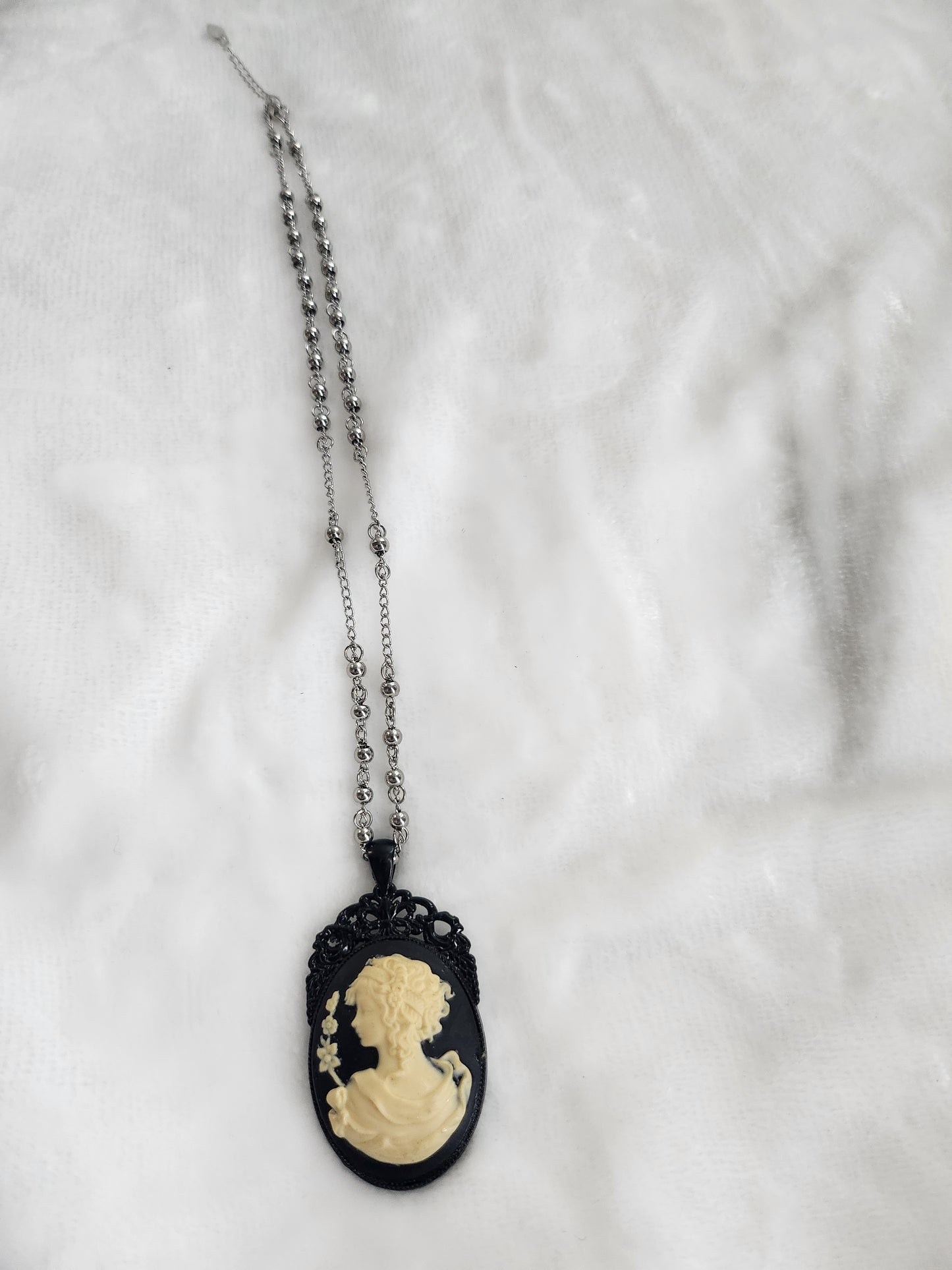 Cameo necklace