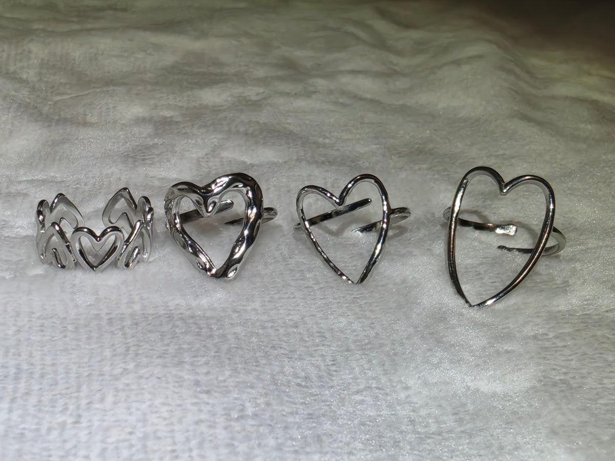 Heart shape ring